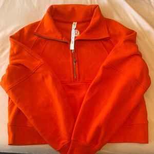 Lululemon solar orange scuba